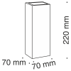 Бра 2*G9 5Вт Белый IP20 Parma C190-WL-02-W Technical