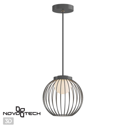 Ландшафтный подв.св-к IP65 LED 4000K 7W 220-240V CARRELLO темно-серый NOVOTECH