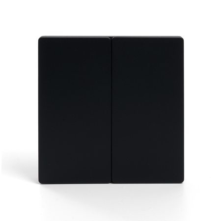 Выключатель беспроводной FERON, TM82 SMART, 230V, 500W, двухклавишный, черный