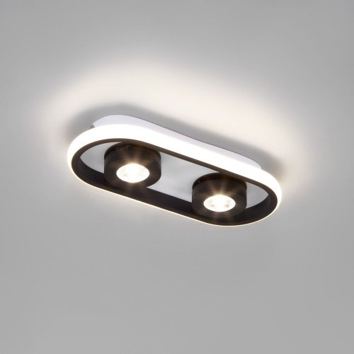 Потолочный светильник белый, черный IP20 (20123/2 LED белый / черный) Eurosvet фото 2