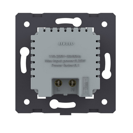 Подсветка лестницы, пола с датчиком движения, цвет серый (механизм) Livolo