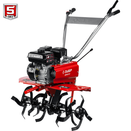 Бензиновый мотоблок с понижающей передачей, 7 л.с. ЗУБР