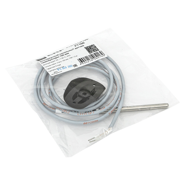 Бескорпусный канальный датчик температуры 100 мм RTD10-CH100-PT100 EKF