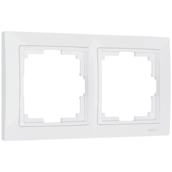 Snabb basic Рамка на 2 поста (белый, basic) Werkel