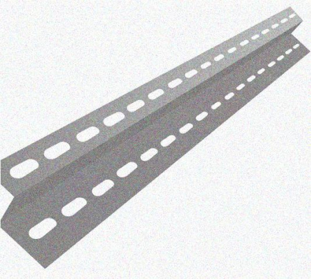 Профиль зетовый перфорированный К239х2500 УХЛ1, горячее цинкование, S2,0