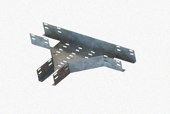 Лоток тройниковый перфорированный ОТ 150х100 УТ1,5, оцинкованный лист S1,5