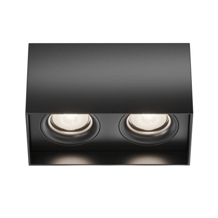 Потолочный светильник 2*GU10 50Вт Черный IP20 Ceiling & Wall C015CL-02B Technical Maytoni