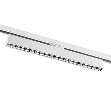 Св-к трехфазный трековый св/д IP20 LED 4000K 30W 220V ITER белый D NOVOTECH