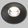 Встраиваемый светильник LED 12Вт Черный IP20 Downlight DL058-12W4K-B Technical Maytoni