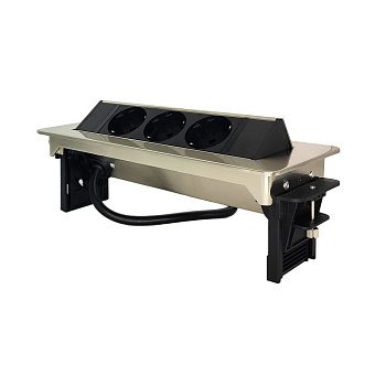 Розетка горизонтальная выдвижная 3EU, кабель 2м, RocketSocket