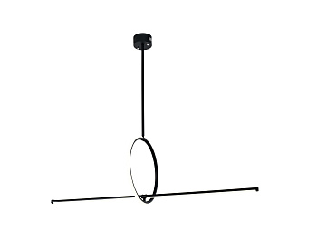 Светильник подвесной DASY ZRS.57787.49 49Вт 4000K IP20 Антрацит Zortes