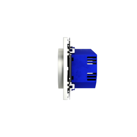 Терморегулятор электронный Voltum S70 с индикацией и датчиком, для теплого пола, (сталь)