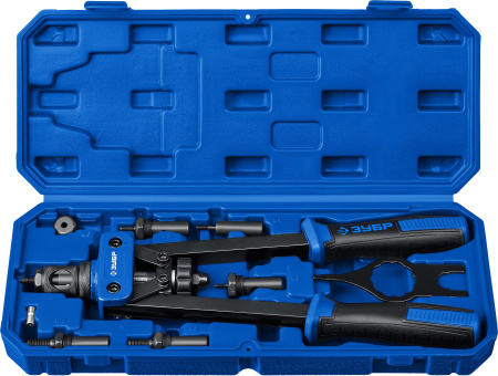 Р-М10 двуручный заклепочник для резьбовых заклепок в кейсе ЗУБР