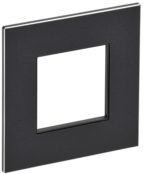 SKANDY Рамка 1-местная SK-F31Bl металл черный IEK