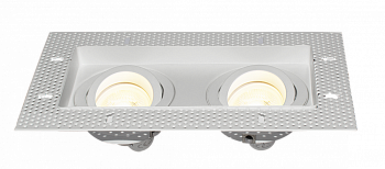 Встраиваемый светильник 2*GU10 50Вт Белый IP20 Downlight DL003-02-W Technical Maytoni