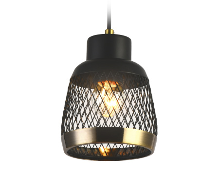 Подвесной светильник TR8005 SB/BK бронза/черный E27 max 40W D125*915 Ambrella Light