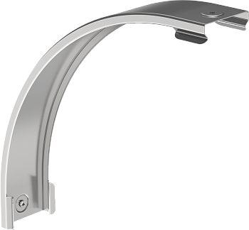 Крышка поворота плавного 90град вертикального внешнего (тип В20) ESCA 80мм IEK