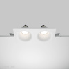 Встраиваемый светильник 2*GU10 12Вт Белый IP20 Downlight DL002-DW-02-W Technical Maytoni