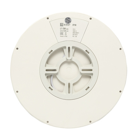 Умный потолочный светильник 230 мм 18W Connect EKF