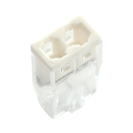 Клемма монтажная 2-проводная STEKKER для 1-жильного проводника, LD2273-202