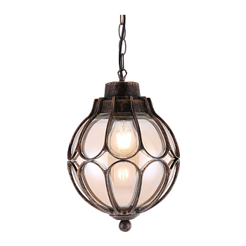 Подвесной светильник 1*E27 60Вт Золото Антик IP20 Via O024PL-01G Outdoor