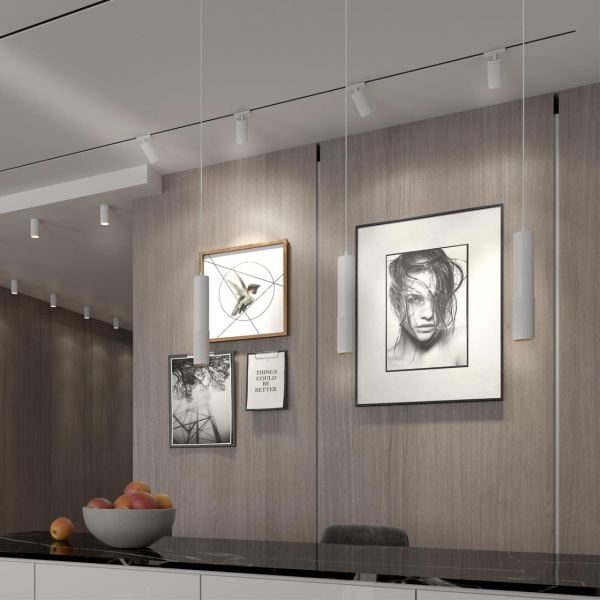 Трехфазный трековый св/д cветильник IP20 LED 4000K 12W 220V MAIS LED белый NOVOTECH