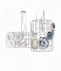 Подвесной светильник 1*E27 60Вт Белый IP20 Freeflow MOD346-PL-01C-W Maytoni