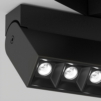Трековый светильник LED 20Вт Черный IP20 Magnetic track system Gravity TR077-2-20W4K-B Technical Maytoni