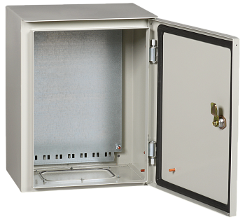 Щит металлический ЩМП-1-2 (395х310х220мм) У1 IP54 PRO IEK