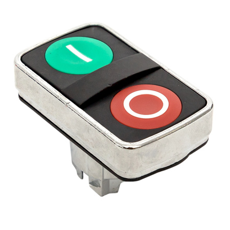 Исполнительный механизм кнопки XB4 "пуск-стоп" плоский возвратный без фиксации, с подсветкой PROxima EKF