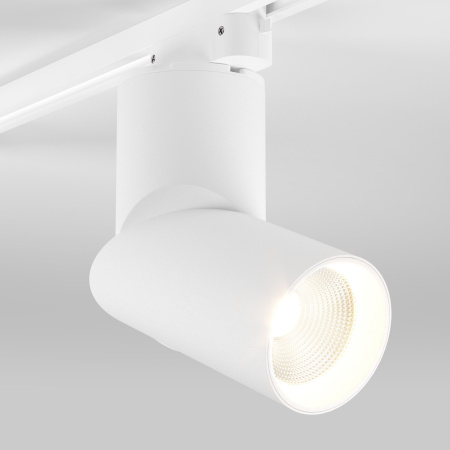 Трековый светодиодный светильник для однофазного шинопровода 15Вт 4200К белый IP20 Corner (a043417) Elektrostandard