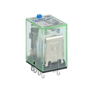Промежуточное реле с кнопкой тестирования NJDC-17(D)/3ZS 3 конт. с инд. LED 5А AC220В (R) CHINT