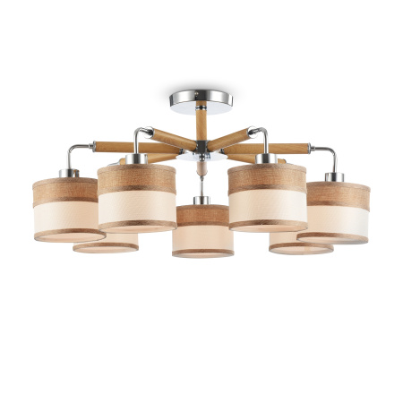 Потолочный светильник 7*E27 40Вт Хром IP20 Helen FR5329-PL-07-CH Freya