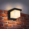 Уличный настенный светильник 1*E27 черный IP54 Shelter grit (a038435) Elektrostandard