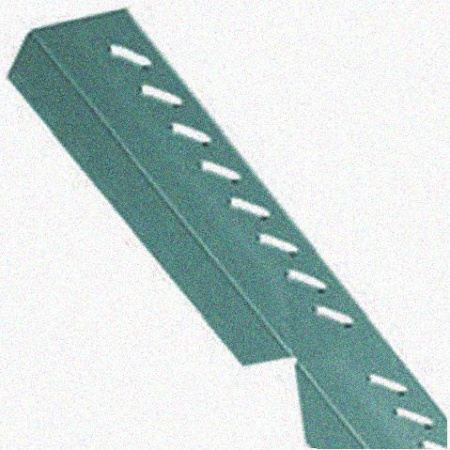 Соединитель /поворотная пластина замковая СППЗх80 УТ1,5, оцинкованный лист, S1,0