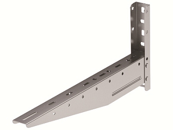 Консоль с опорой ML осн.500 мм, горячеоцинкованная DKC