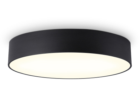 Светильник светодиодный потолочный FV5533 BK черный LED 60W 3000K D500*58 (Без ПДУ) Ambrella Light