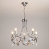 Подвесная люстра в классическом стиле 5*E14 60Вт хром IP20 Adelia (60064/5 хром) Eurosvet