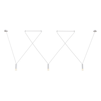 Подвесной светильник 3*G9 6Вт Белый IP20 Davida MOD035PL-03W Technical