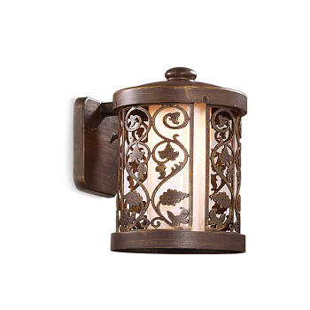 Уличный настен св-к IP44 E27 100W 220V LAGRA патина коричневый ODEON LIGHT