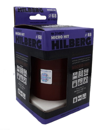 Коронка алмазная 68 мм Industrial Laser Micro Hit HI821 Hilberg