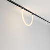 Трековый подвесной светильник LED 20Вт Черный IP20 Magnetic track system Exility TR101-2-20W3K-B Technical Maytoni