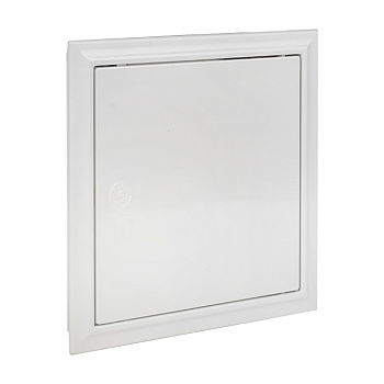 Люк ревизионный пластик с нажим, замком 200х200 (ШхВ внутр,) EKF Basic