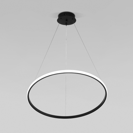 Подвесной светодиодный светильник с ПДУ черный IP20 (90264/1 черный) Eurosvet