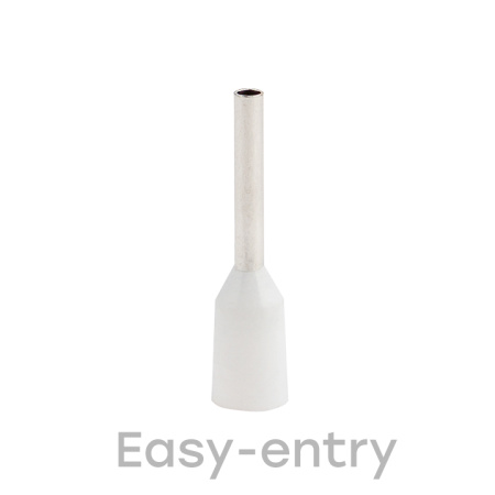 Наконечник штыревой втулочный изолированный НШвИ 0,5-8 (50шт) PROxima EKF