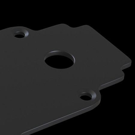 Заглушка Алюминий Черный TRA004EC-22B Technical