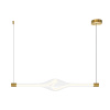 Подвесной светильник LED 23Вт Латунь IP20 Loop MOD290PL-L23BS3K Maytoni