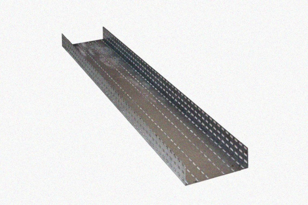 Лоток перфорированный ЛМ 250х65х2000 У3, окрашенный, S1,5