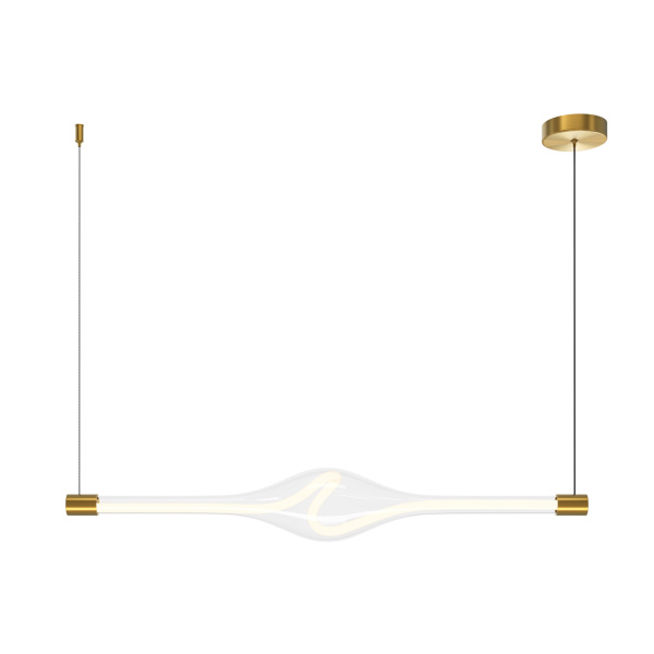 Подвесной светильник LED 23Вт Латунь IP20 Loop MOD290PL-L23BS3K Maytoni