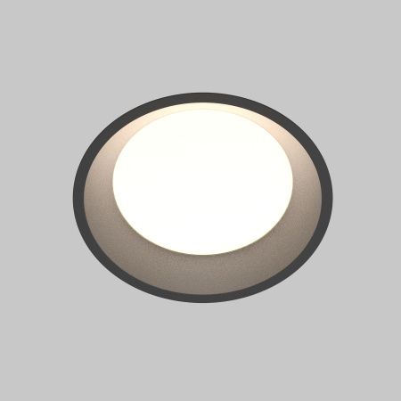 Встраиваемый светильник LED 18Вт Черный IP44 Downlight DL055-18W3-4-6K-B Technical Maytoni